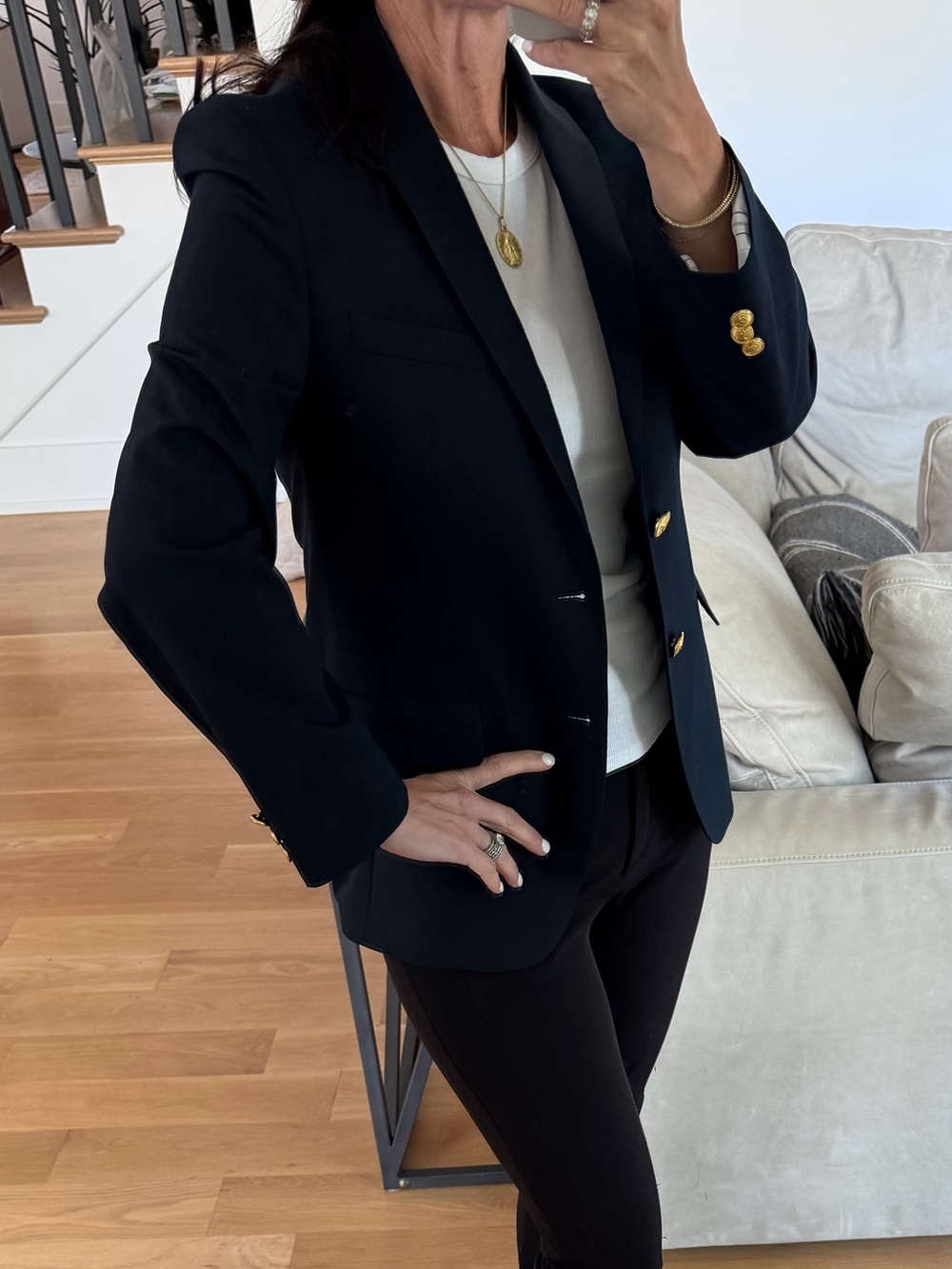 Classic Lauren Ralph Lauren navy blue blazer - Boys 16R/Women’s XS/S